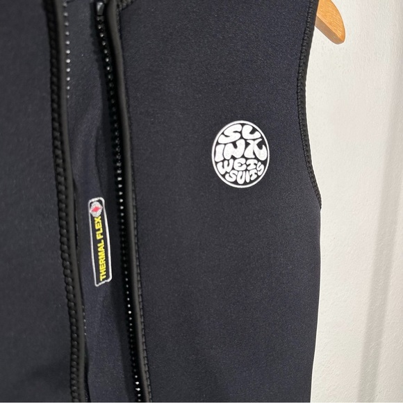 NWT SLINX 3mm Neoprene Wetsuit Top Vest Thermal Warm Sleeveless Vest Size Large - Picture 5 of 11